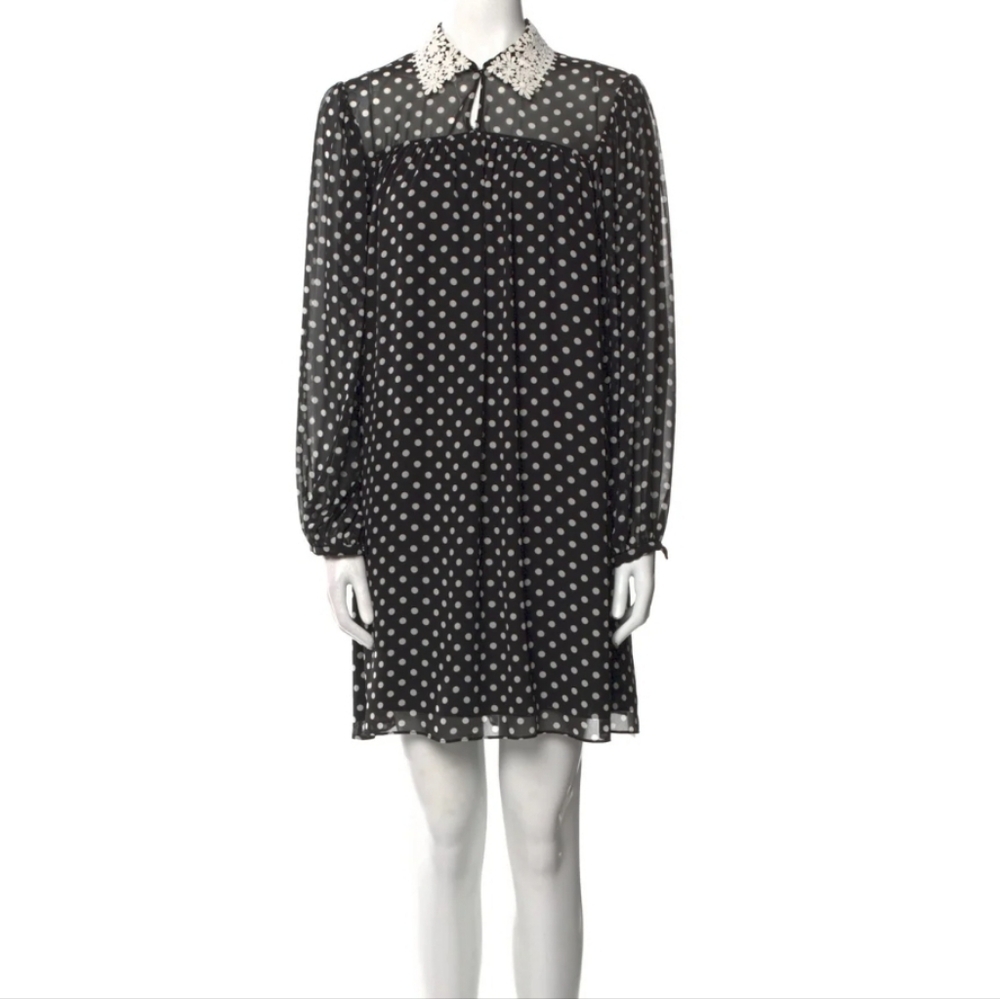 Kate Spade POLKA DOT PRINT Tent Dress Size Small